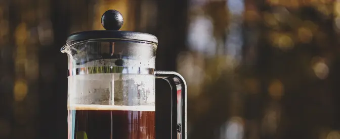 Two sizes of wooden French press - The Cafe Corners - Coffee Tools