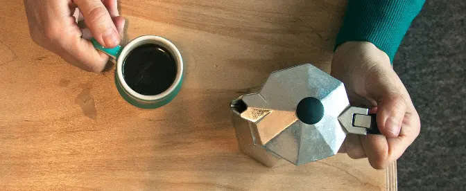 Jämförelse av Mokabryggare och Kaffe perkulator cover image