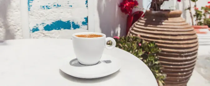 Grekiskt kaffe och kaffe i Grekland cover image