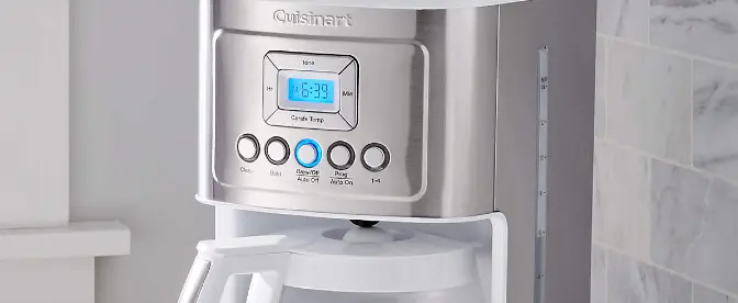 Cómo limpiar una cafetera Cuisinart cover image